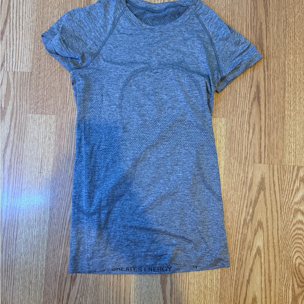 lululemon athletica Blue Kids Short Sleeve Tee